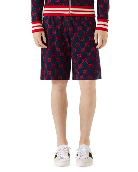 red gucci shorts|gucci shorts colorful.